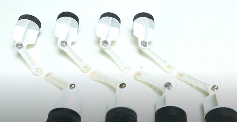 diy v8 engine model pistons
