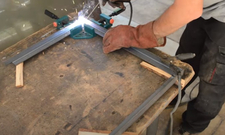 diy grill body frame