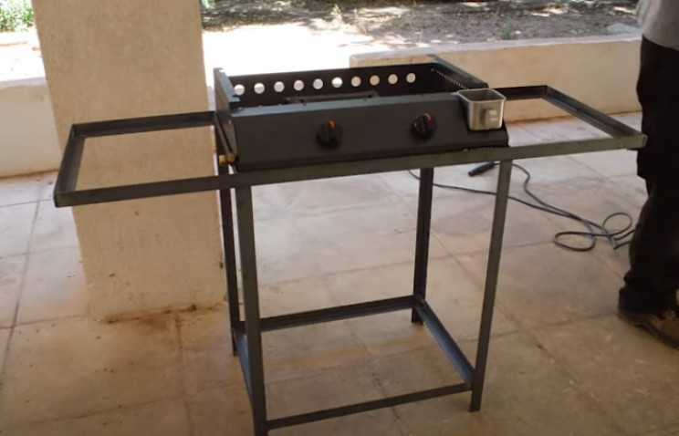 diy grill complete frame