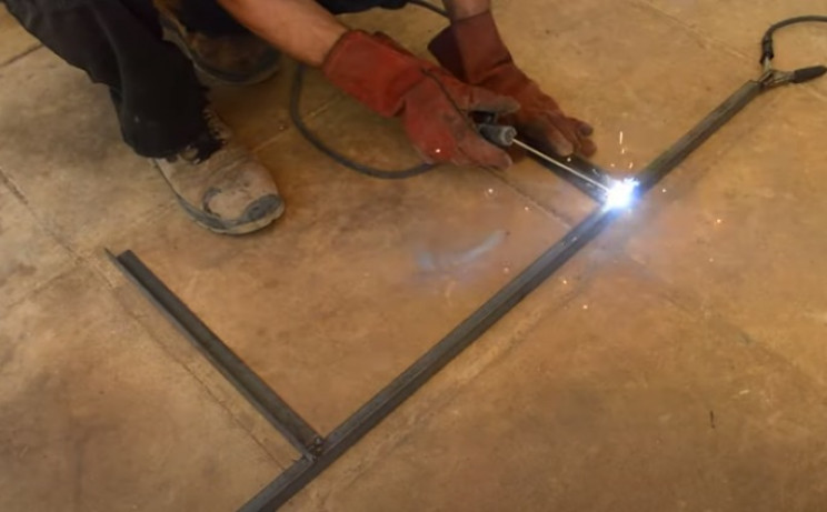 diy flat top gril weld
