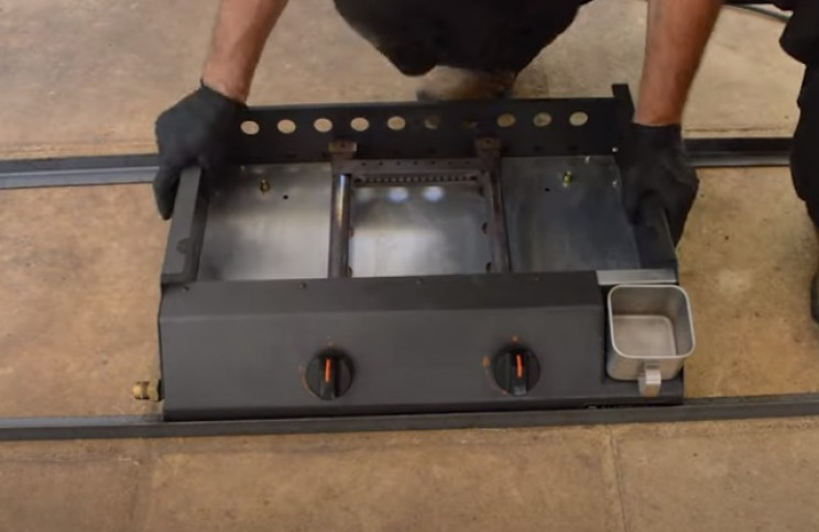 diy grill frame