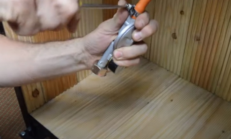 diy grill cart gas governor