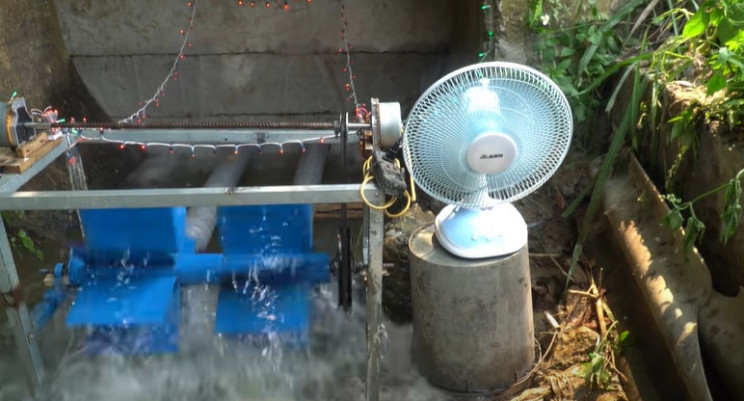 mini hydroplant complete