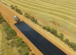 Australian Workers Deftly Build 4.9 KM Road in Two Days