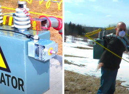 Inventor Creates a Social Distancing Tool That Zaps Anyone That Approaches with a Million Volts