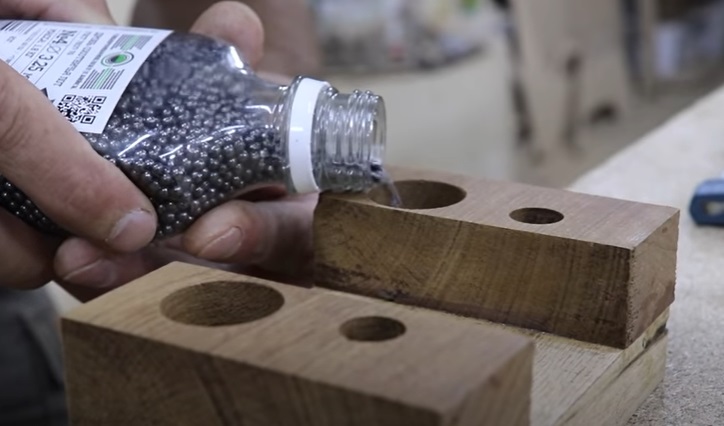diy mallet ball bearings