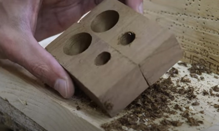 diy mallet holes