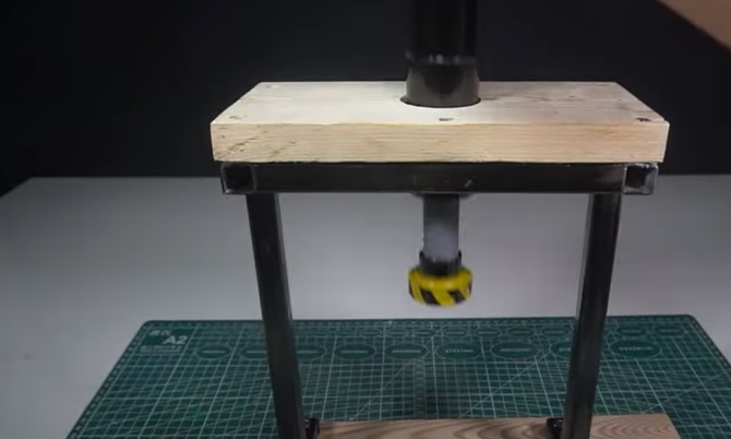 diy hydraulic press frame