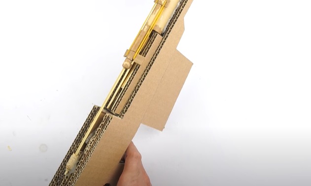 diy cardboard gun magazine