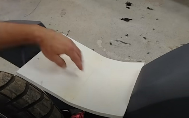 diy streetfighter bike seat
