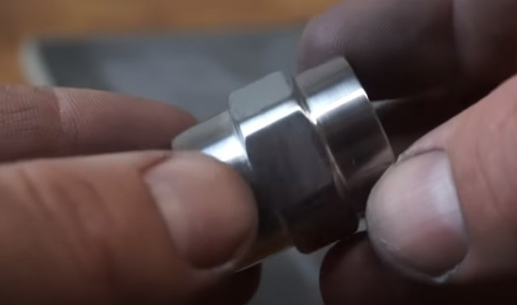 diy pressure gauge restore polish metal