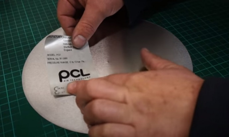 diy pressure gauge reattach stickers