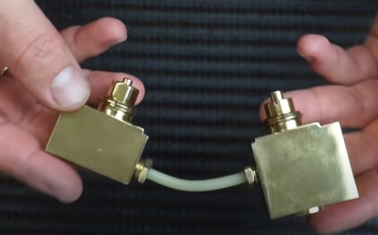 diy pressure gauge restore brass and pipes
