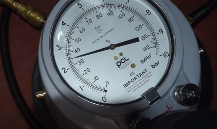 diy pressure gauge restore complete