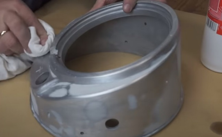 diy pressure gauge restore acetone