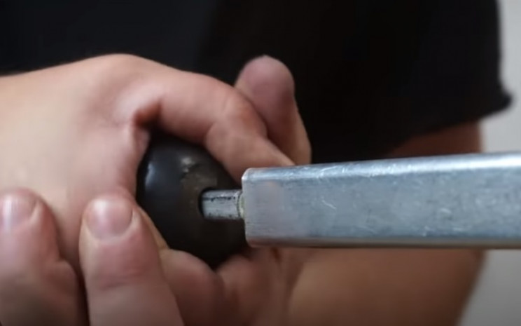 diy pressure gauge restore arm knob