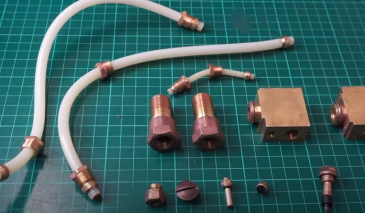 diy pressyure gauge restore brass pieces