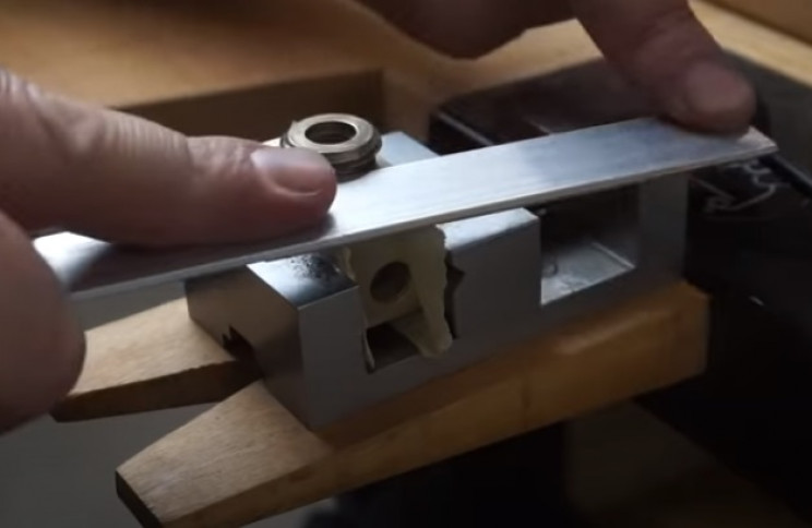 diy pressure gauge restore file brass