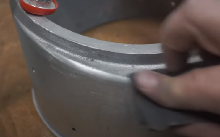 diy pressure guage restore dents chips