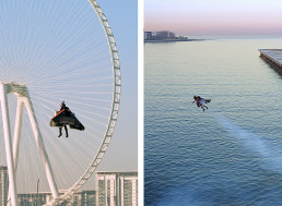 Jetpack Pilot Flies up to the Atmosphere like a Real-Life “Iron Man”