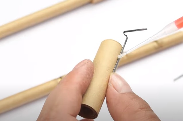 diy cardboard gun arm springs