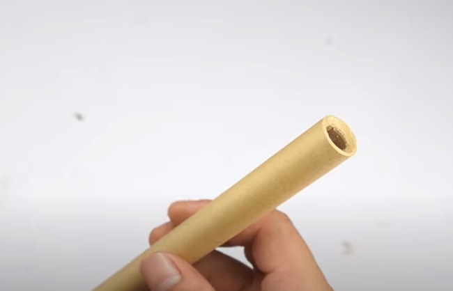 diy cardboard gun barrel bevel