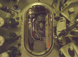 Sailor Pilots Drone Through a Submarine's Narrow Corners with Ease