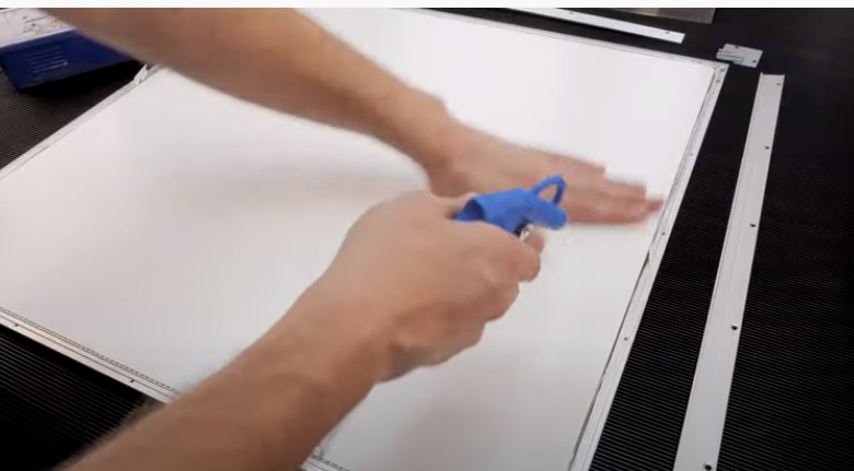 diy led light art air spray