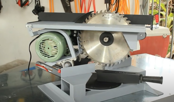 combi miter table saw complete