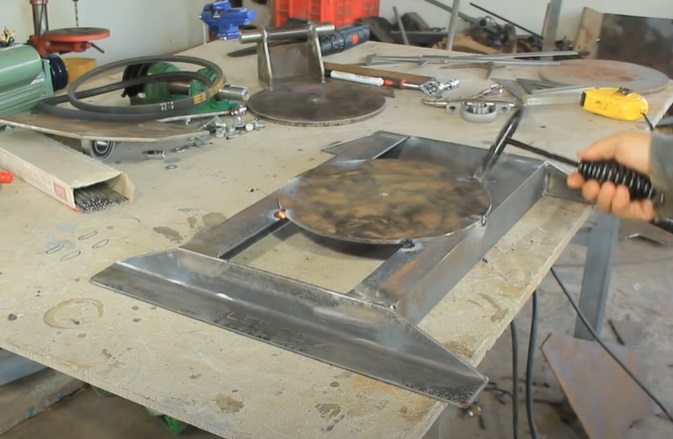 miter table saw combo frame