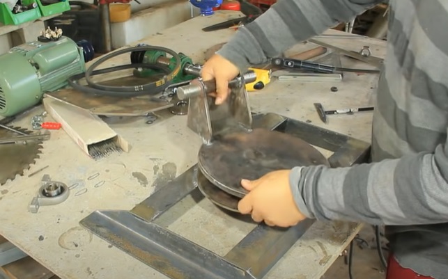 miter table saw combo rotary disks