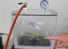 Engineer Tries to Achieve Flight at Mars' Surface Pressure In a Vacuum Chamber