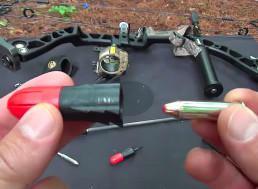 Guy Uses Bow Mag Explosive Arrowhead to Fire a .357 Magnum Round