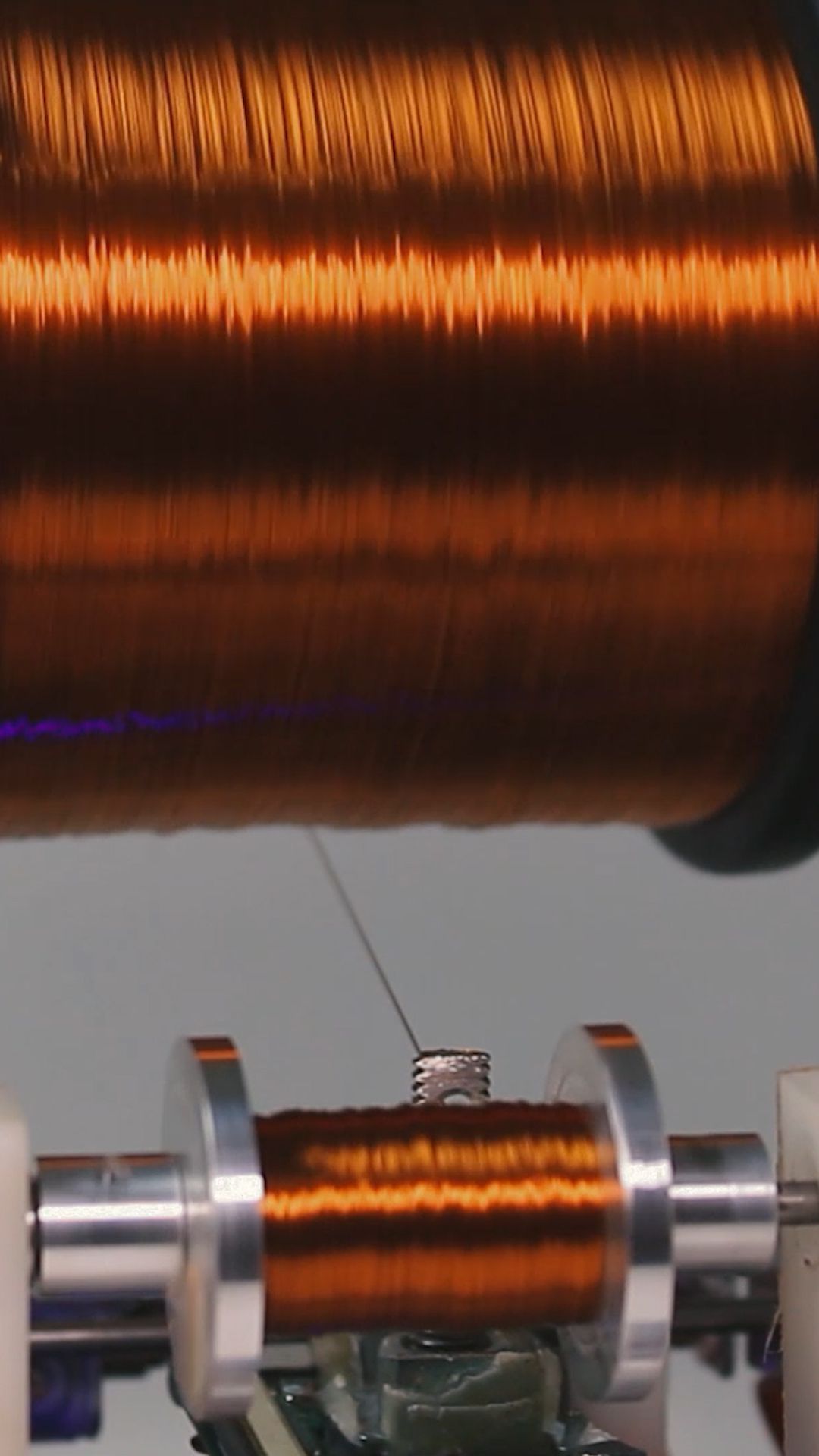copper wire winder