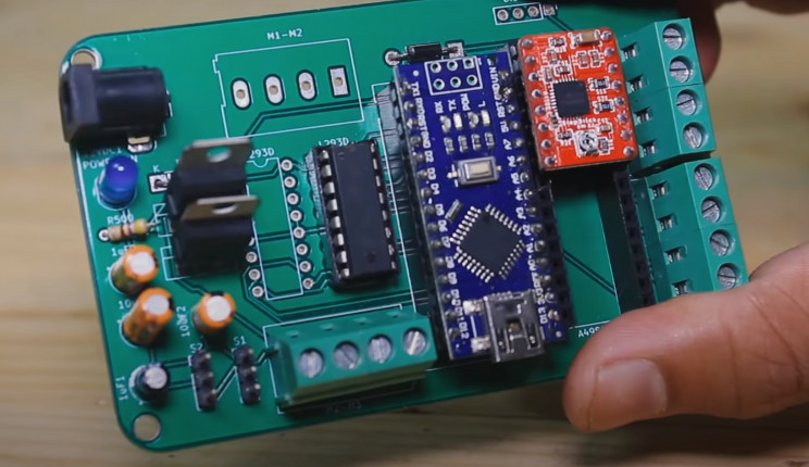 copper wiring machine pcb complete