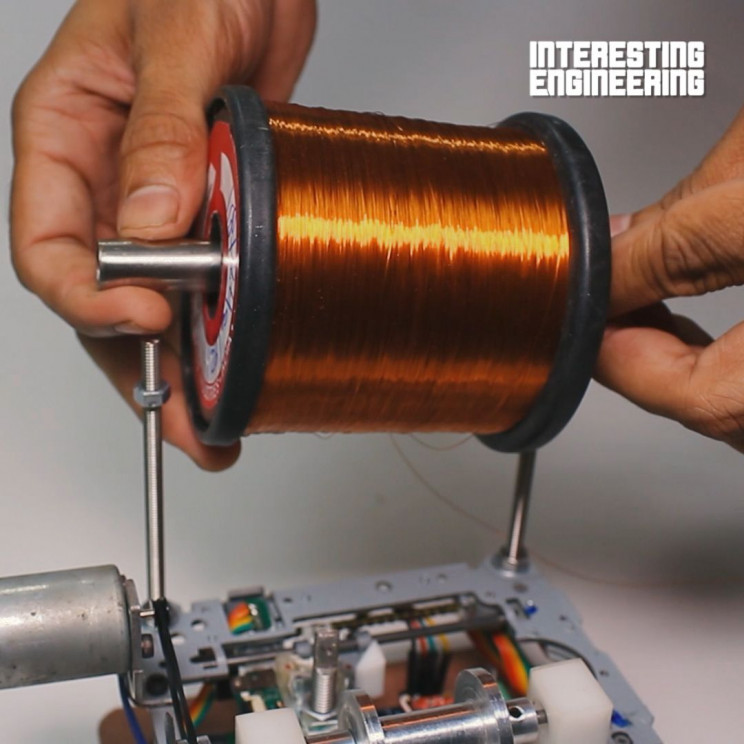 copper wire winding machine complete