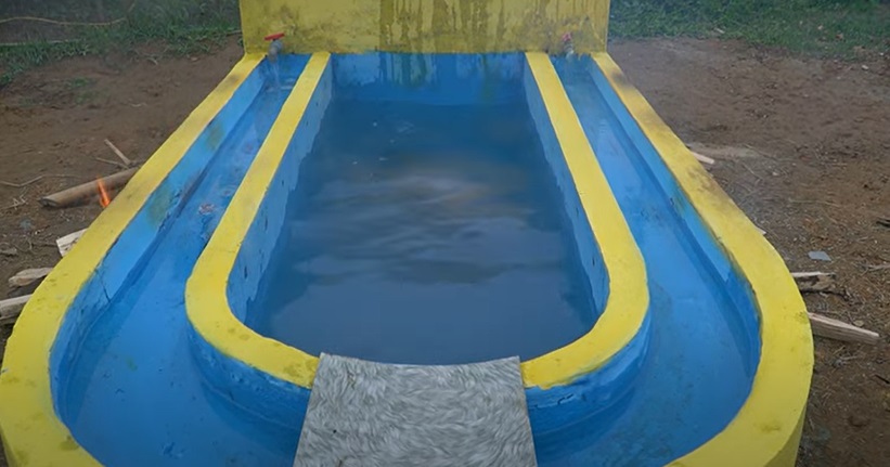 diy hot tub complete