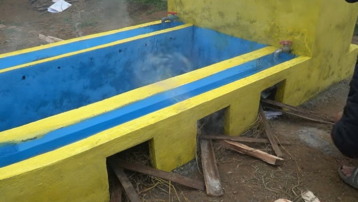 diy hot tub fires