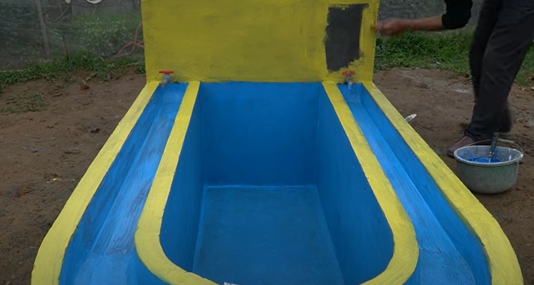 diy hot tub paint