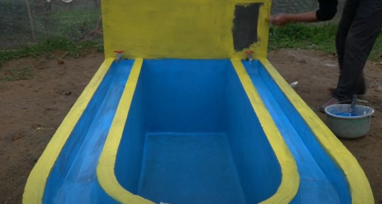diy hot tub paint