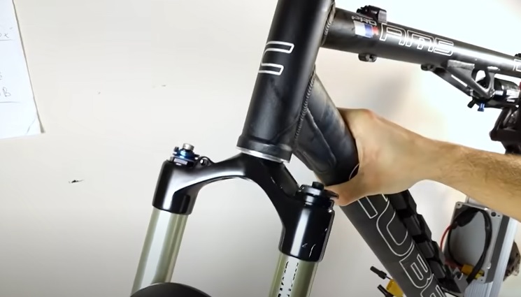 diy e bike front fork