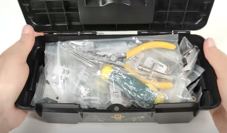 3d mech model unbox