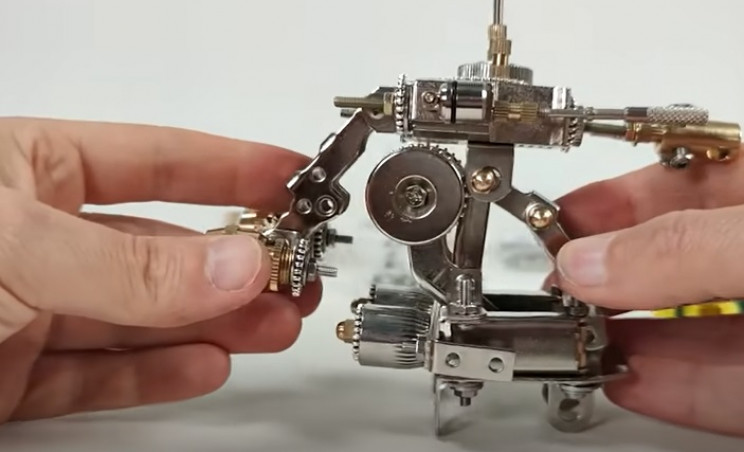 diy mech robot torso complete