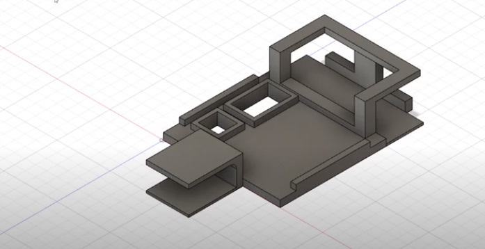 diy rc car internal housing