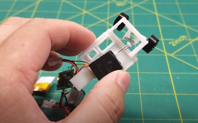 diy rc car steering mech