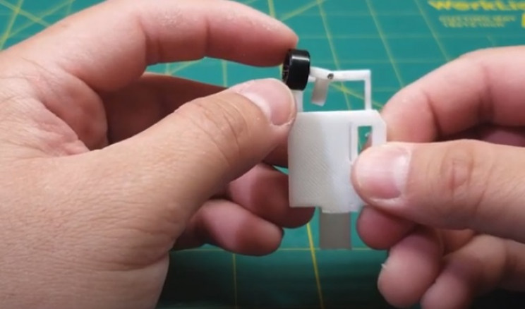 diy rc car steering mech