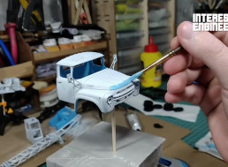 How to Assemble a Realistic-Looking Model AK-75B Truck Crane