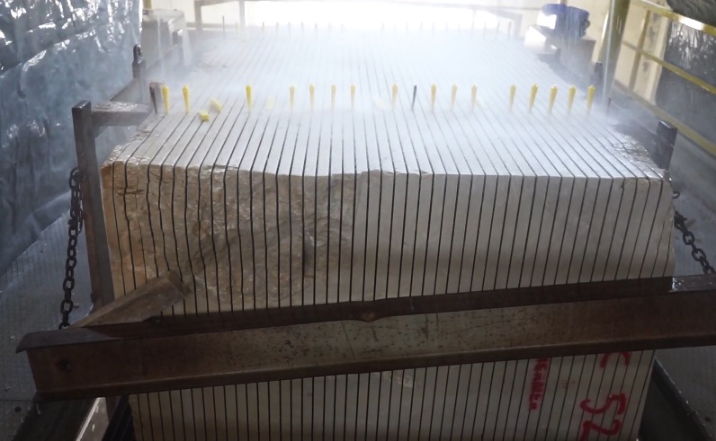marble processing slices