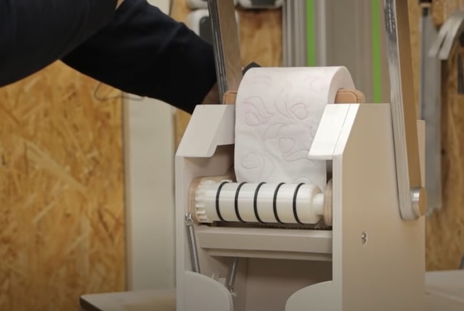 diy toilet dispenser complete