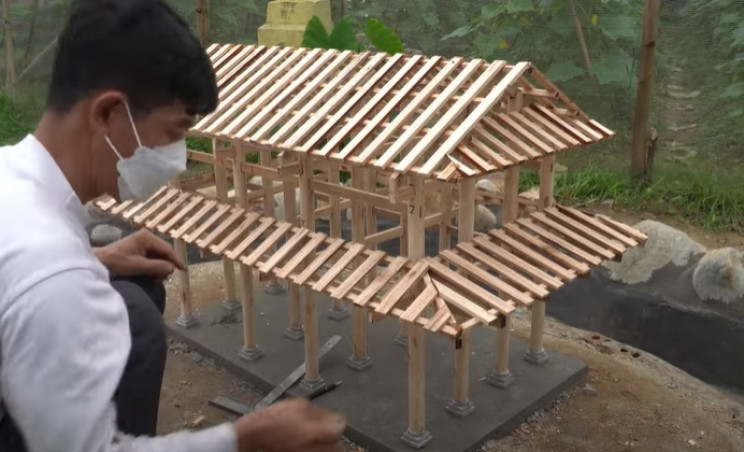 diy pagoda frame